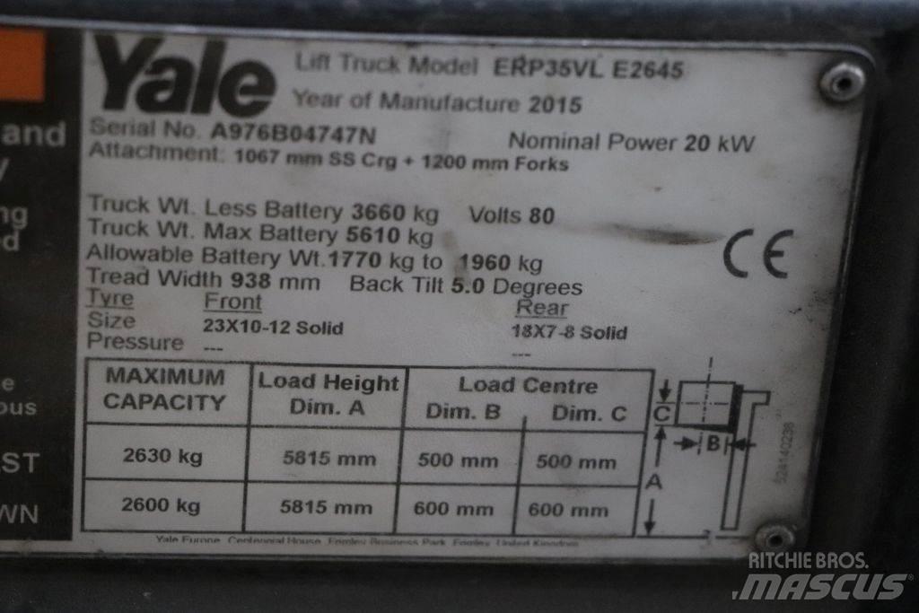 Yale ERP35VL Elektro Stapler