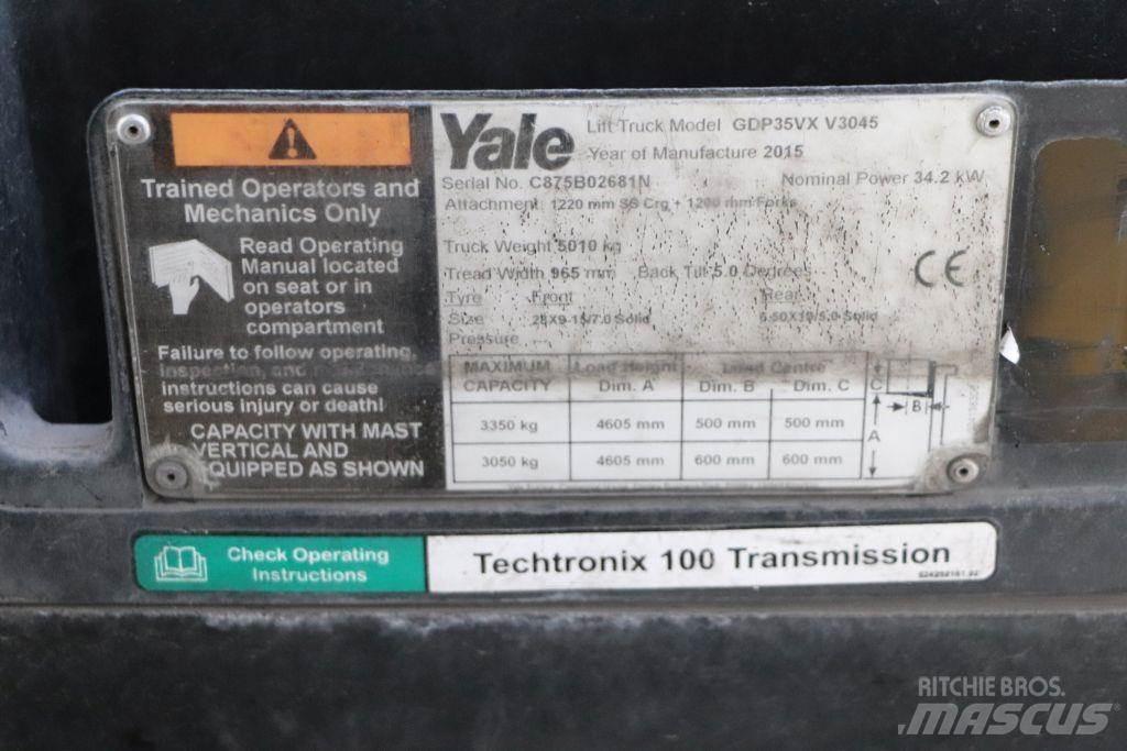 Yale GDP35VX Diesel Stapler