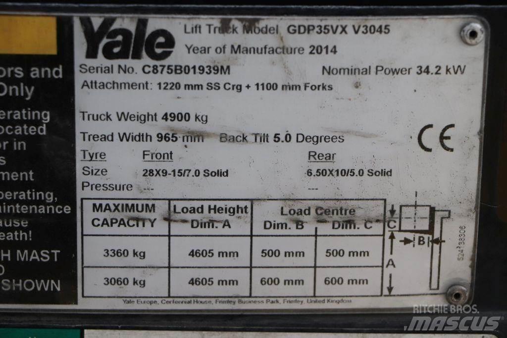 Yale GDP35VX Diesel Stapler