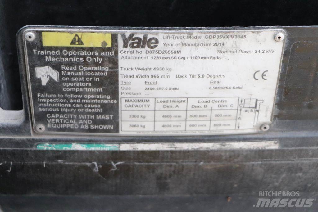 Yale GDP35VX Diesel Stapler