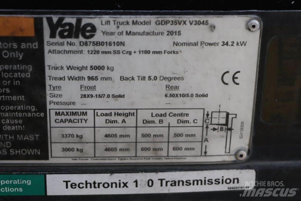 Yale GDP35VX Diesel Stapler