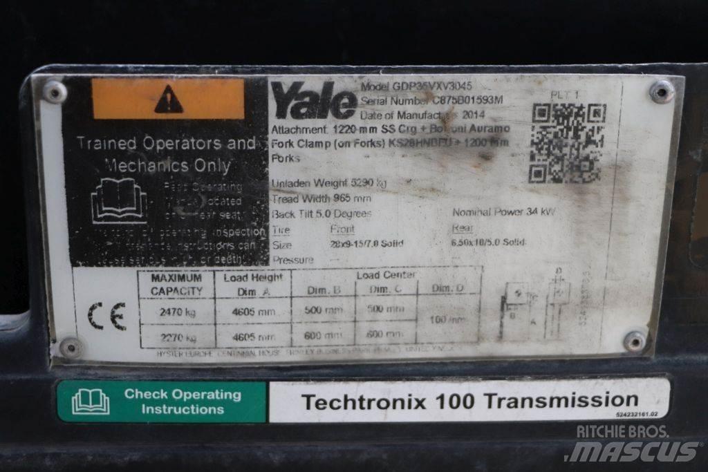 Yale GDP35VX Diesel Stapler