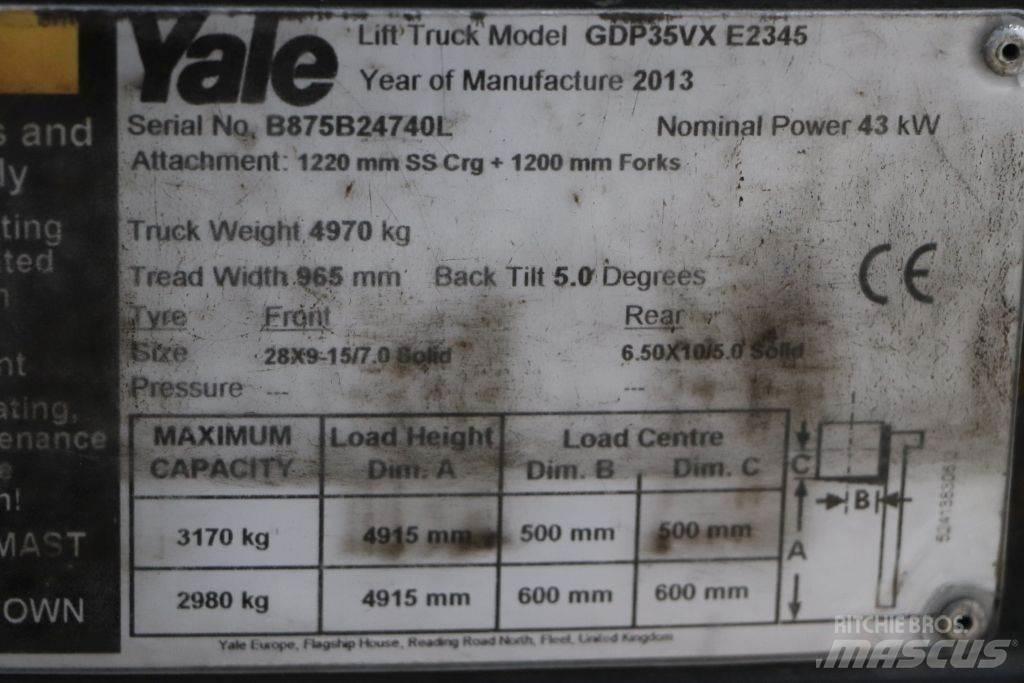 Yale GDP35VX Diesel Stapler