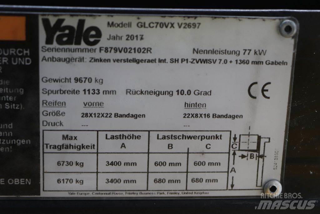 Yale GLC70VX Gas Stapler