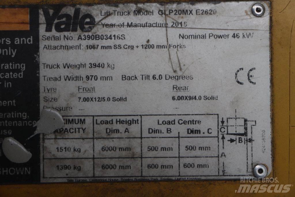 Yale GLP20MX Gas Stapler