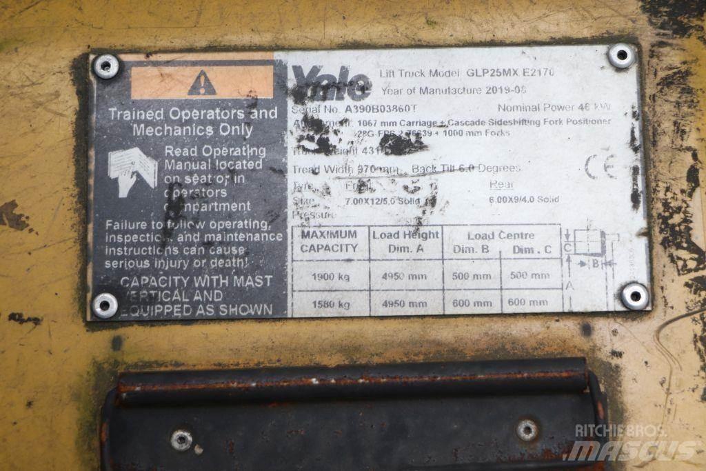 Yale GLP25MX Gas Stapler
