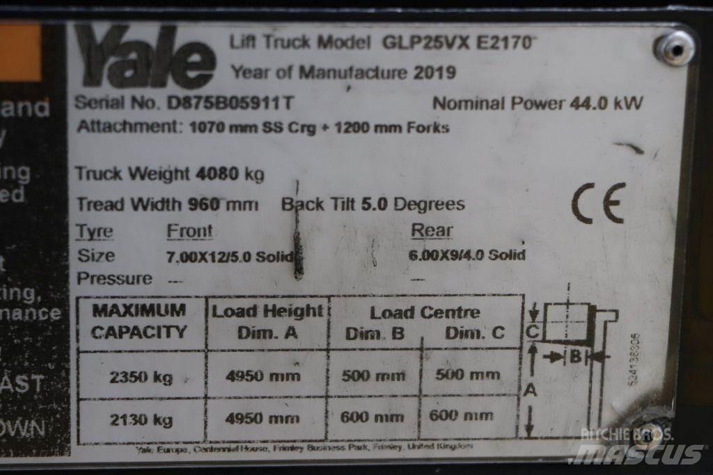 Yale GLP25VX Gas Stapler