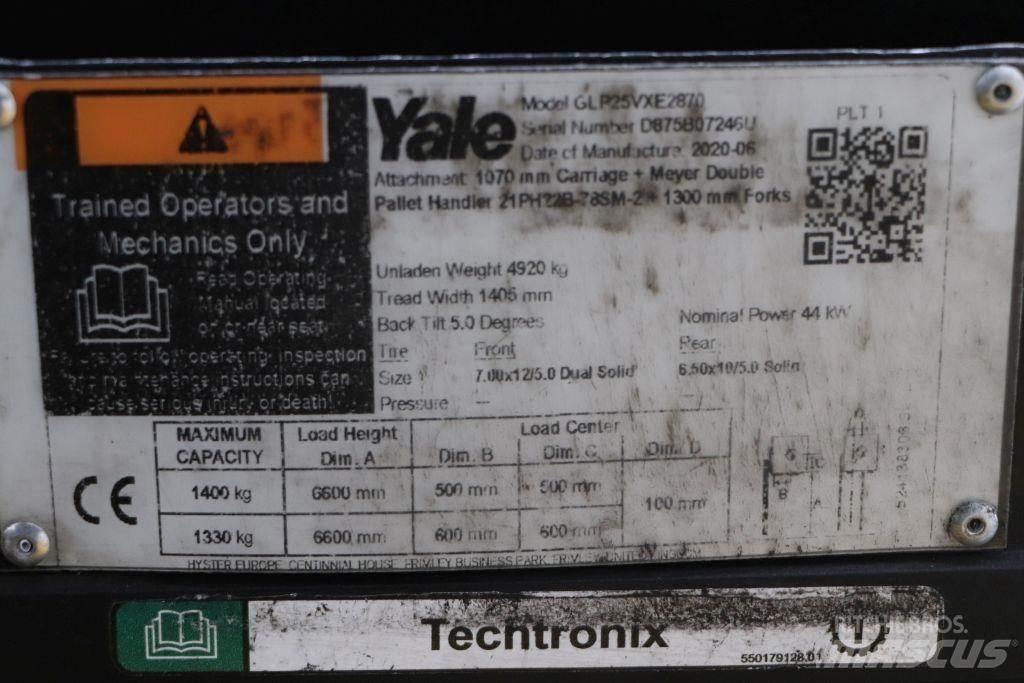 Yale GLP25VX Gas Stapler