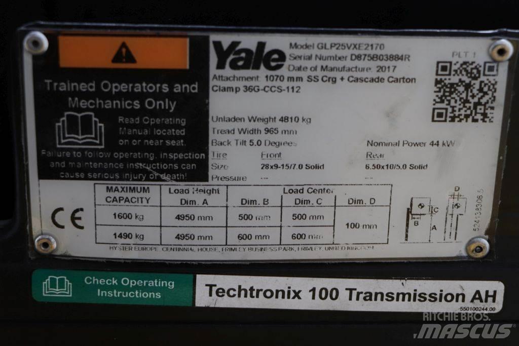 Yale GLP25VX Gas Stapler