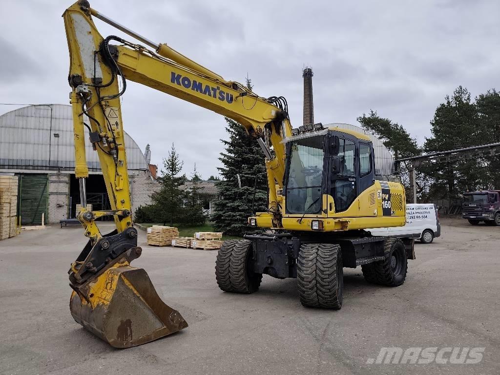 Komatsu PW 160-7E0 Mobilbagger
