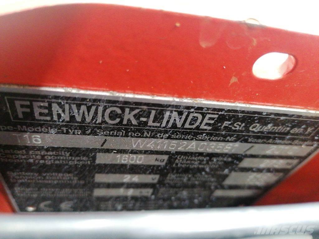 Linde T16 Niedergabelstapler
