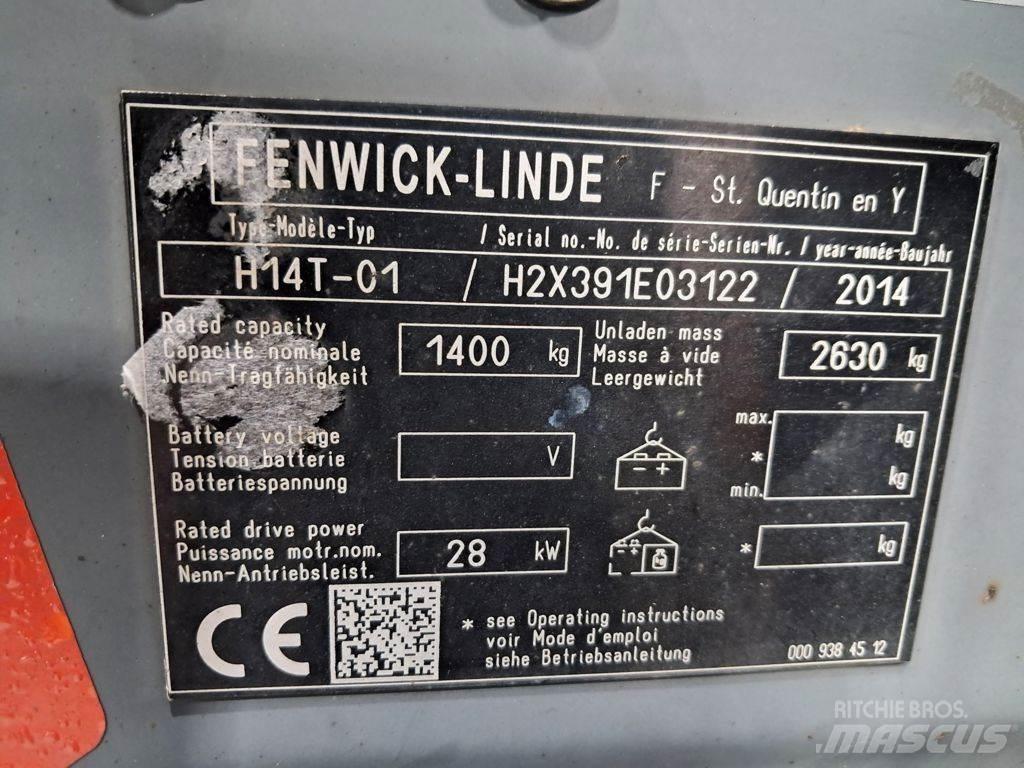 Linde H14T-01 Gas Stapler