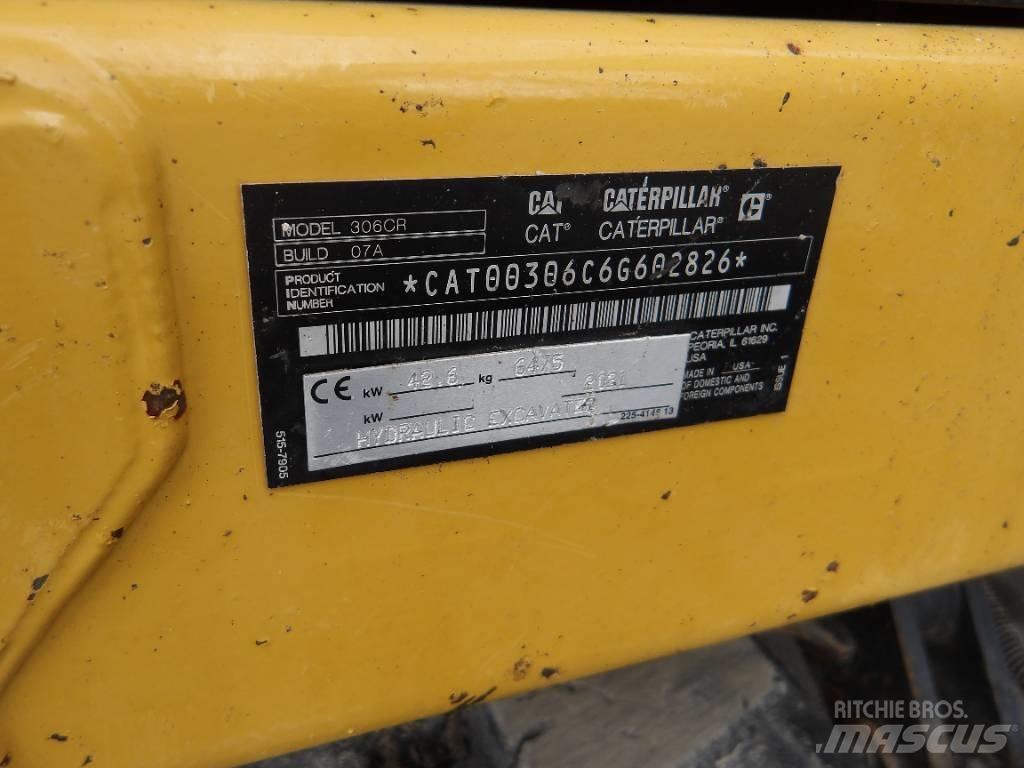 CAT 306 CR Minibagger < 7t