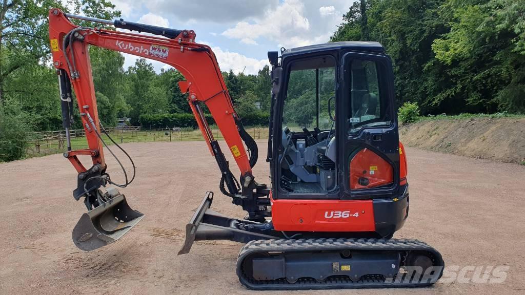Kubota U 36-4 Minibagger < 7t