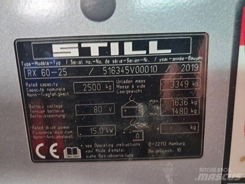 Still RX60-25 Elektro Stapler
