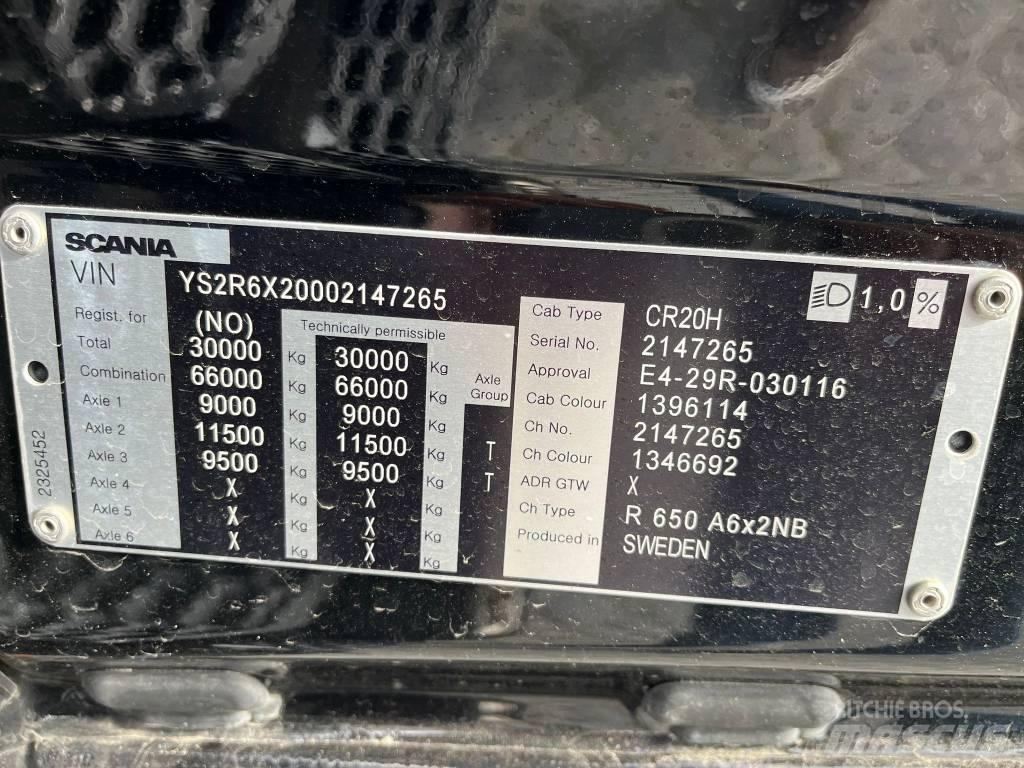 Scania R 650 Sattelzugmaschinen