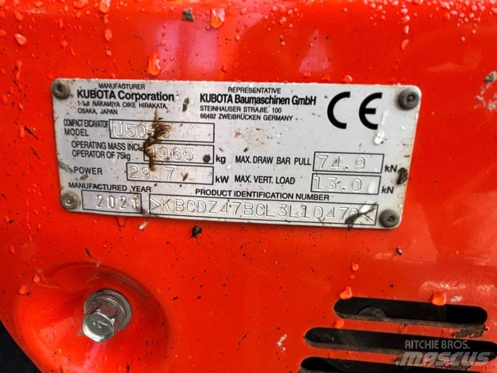 Kubota U 50 Minibagger < 7t