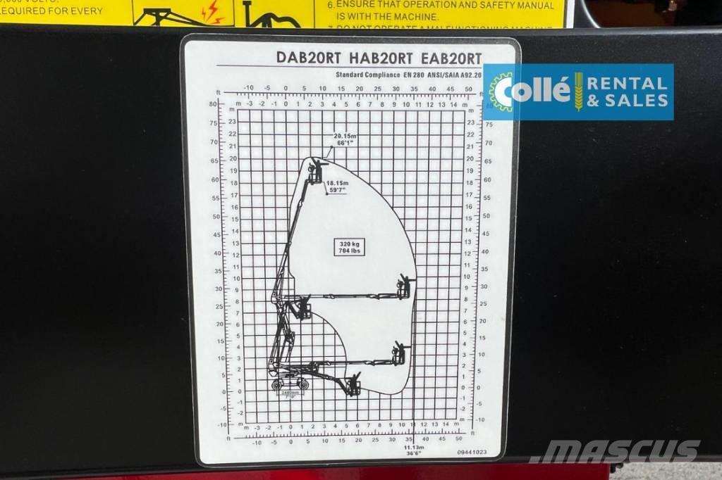 Magni DAB 20 RT | 2025 Gelenkteleskoparbeitsbühnen