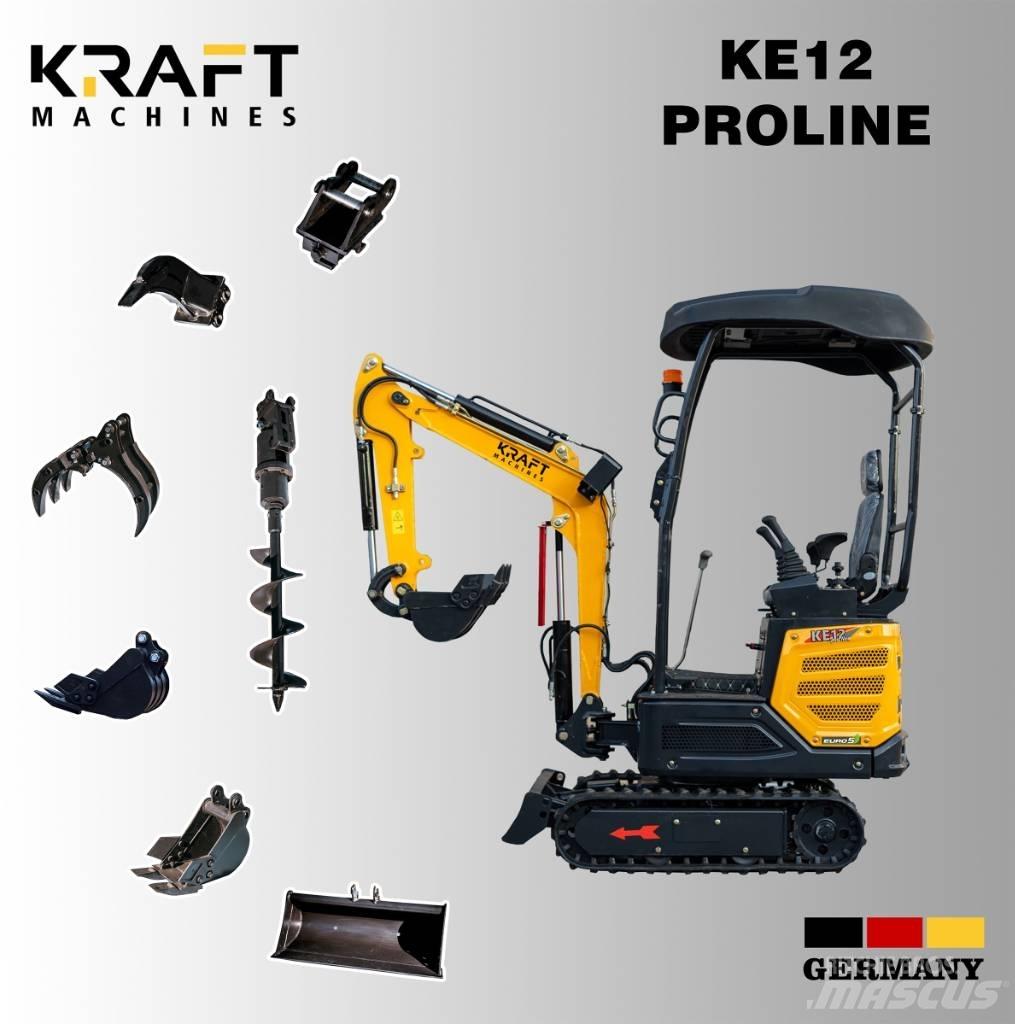 Kraft KE12Proline Minibagger < 7t