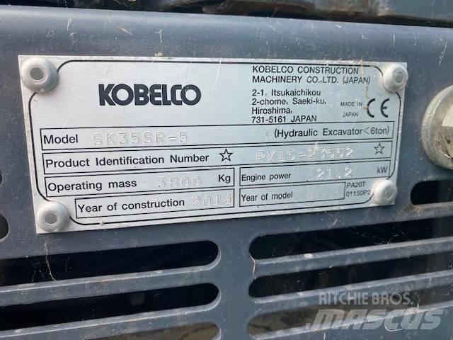 Kobelco SK 35 SR-5 Minibagger < 7t