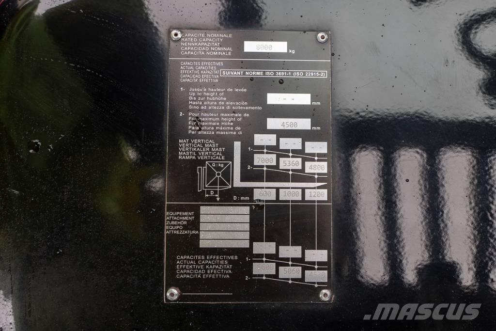 Manitou MI 80 Diesel Stapler