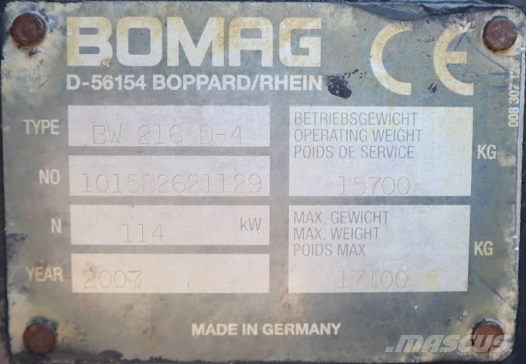 Bomag BW 216 D-4 Erdbauwalzen