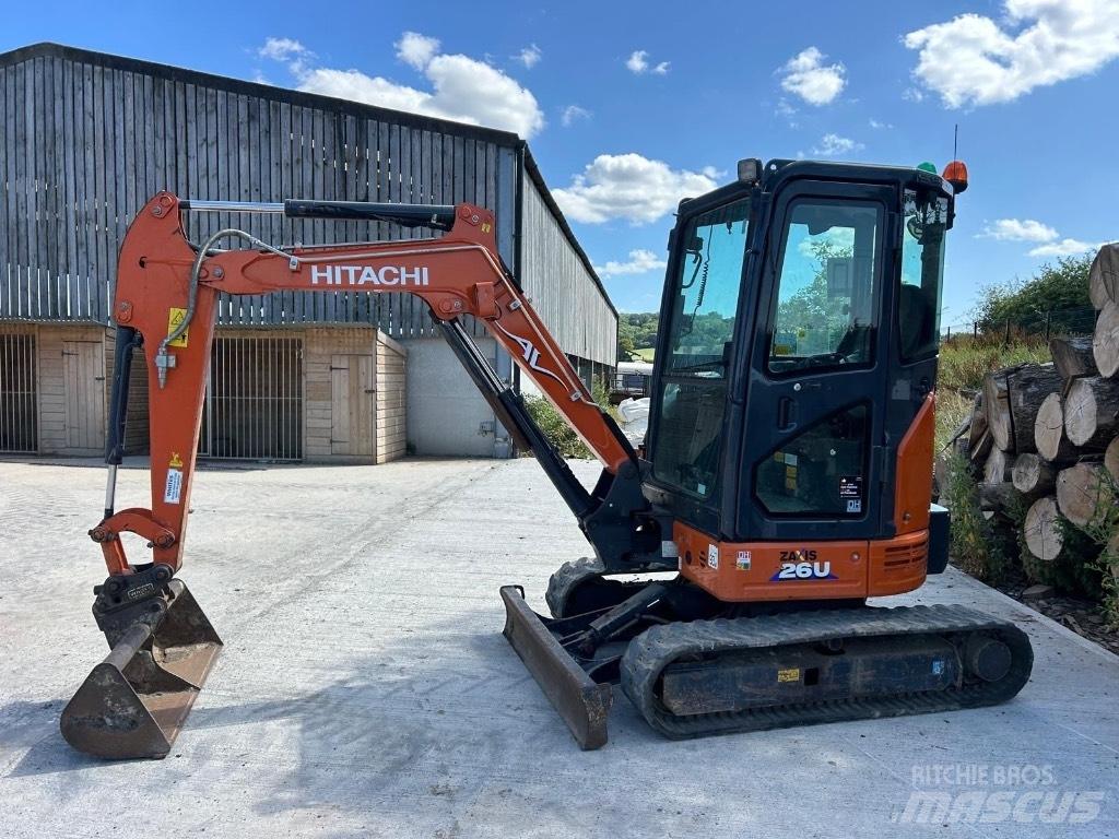 Hitachi ZX 26 U-6 Minibagger < 7t
