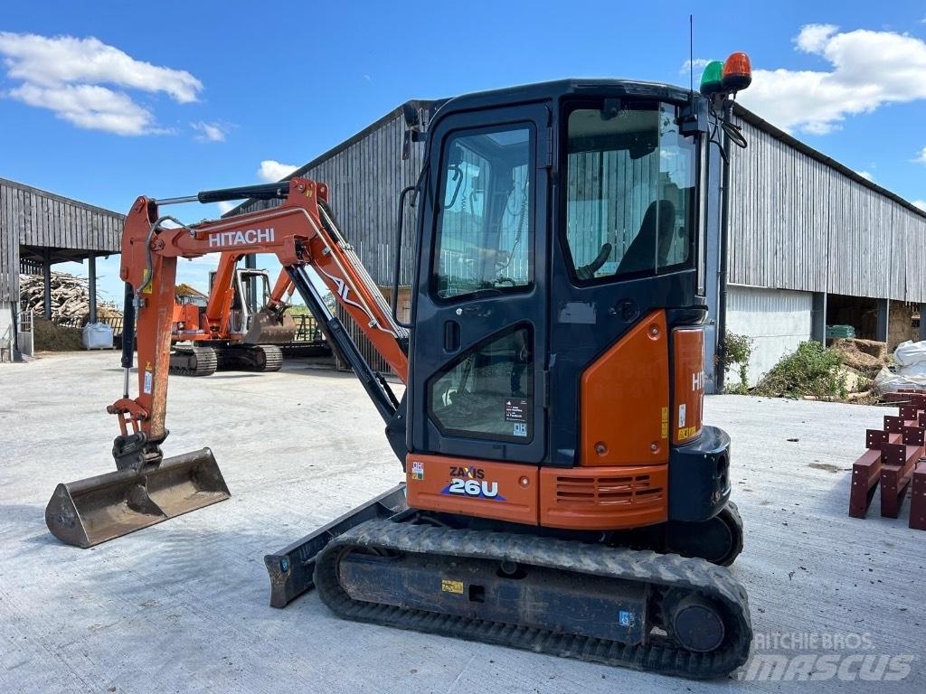 Hitachi ZX 26 U-6 Minibagger < 7t