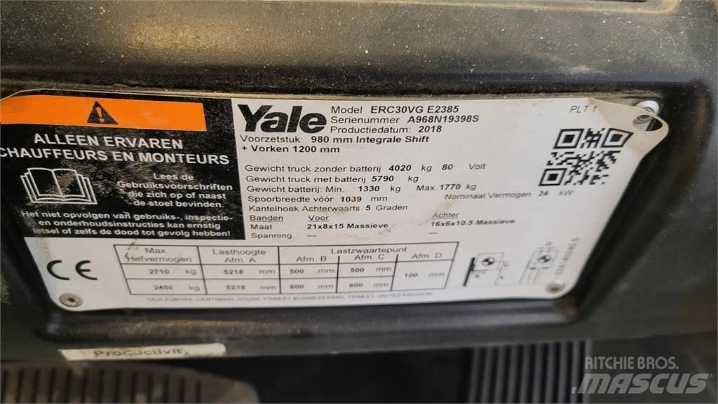 Yale ERC30VG 2018 Elektro Stapler