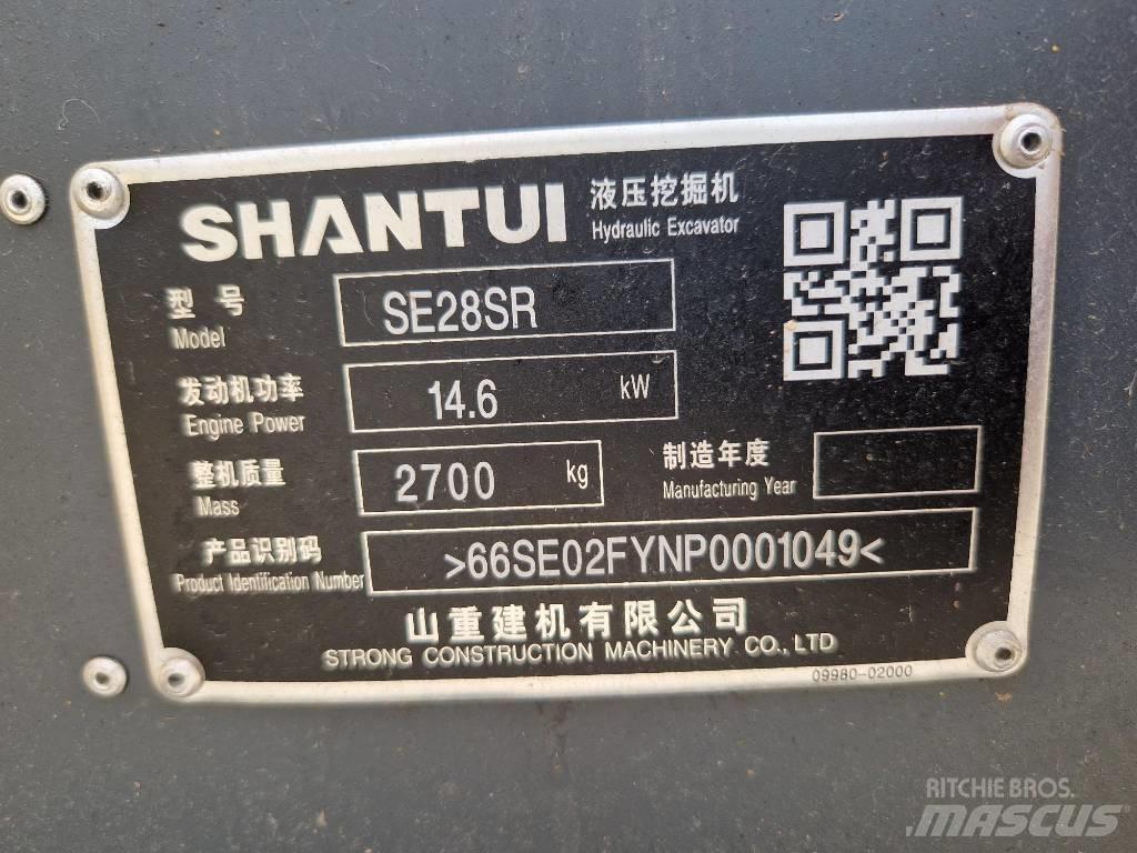 Shantui SE28SR Mobilbagger