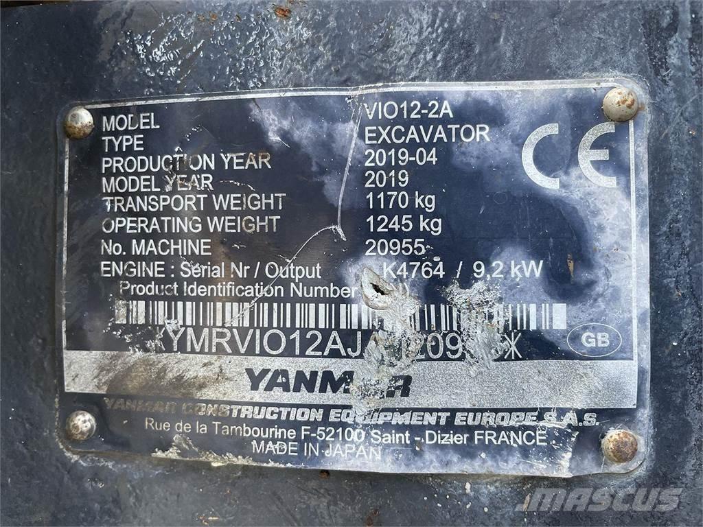 Yanmar VIO12 Mobilbagger
