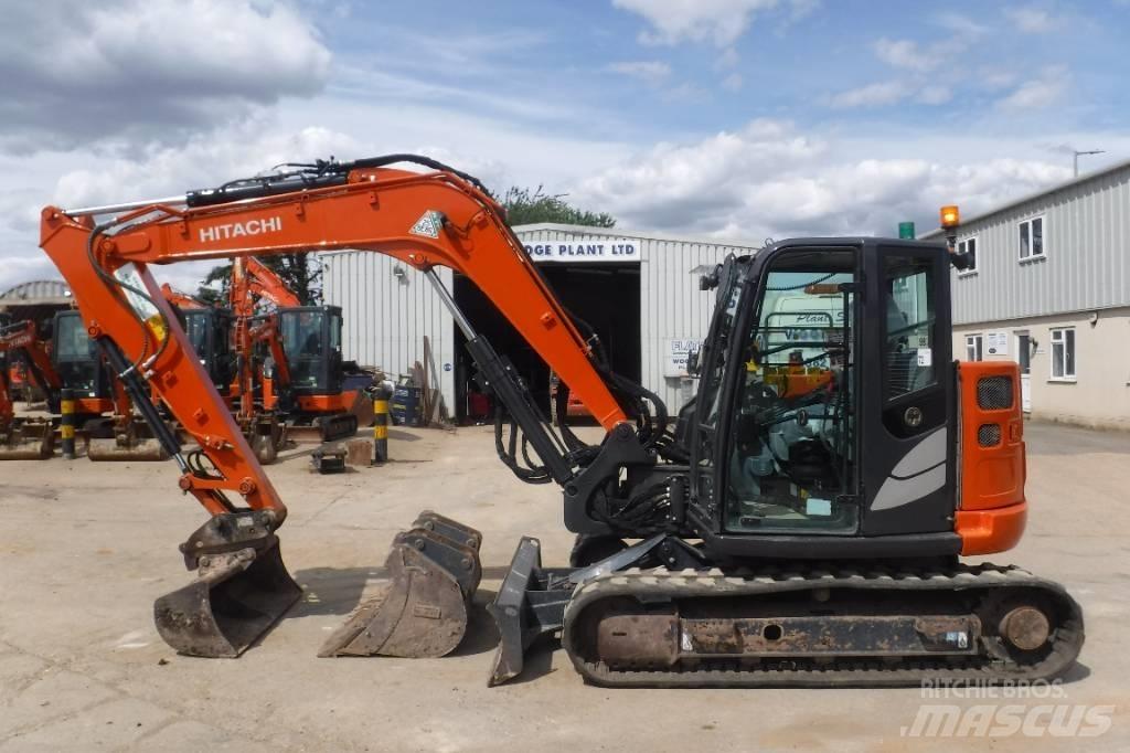 Hitachi ZX 85 US B-6 Midibagger  7t - 12t