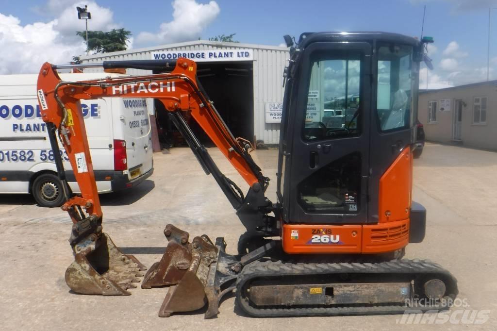 Hitachi ZX 26 U-6 Minibagger < 7t