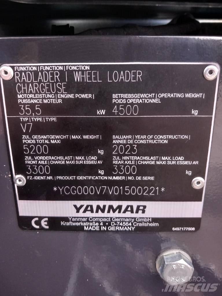 Yanmar V 7 Baggerlader