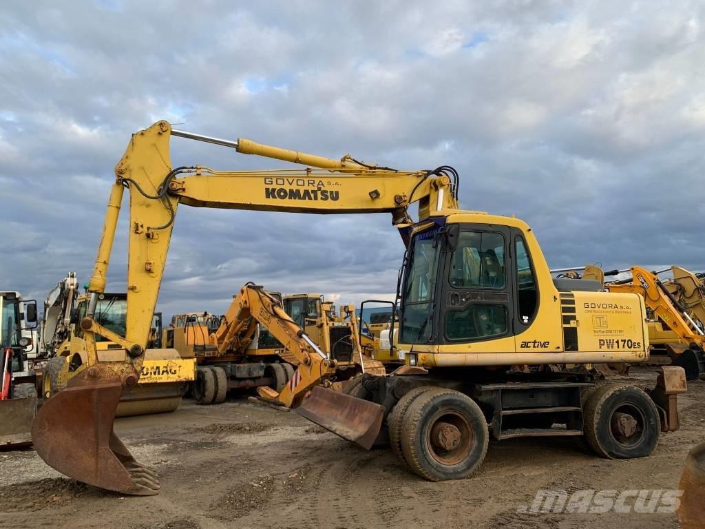 Komatsu PW 170 ES Mobilbagger