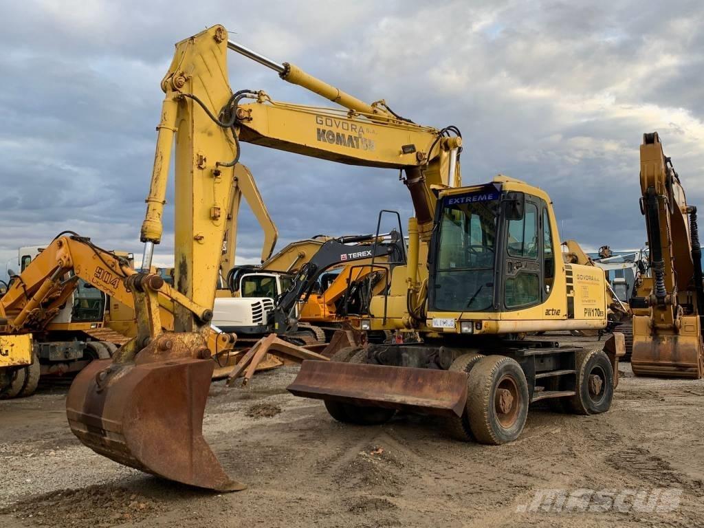 Komatsu PW 170 ES Mobilbagger