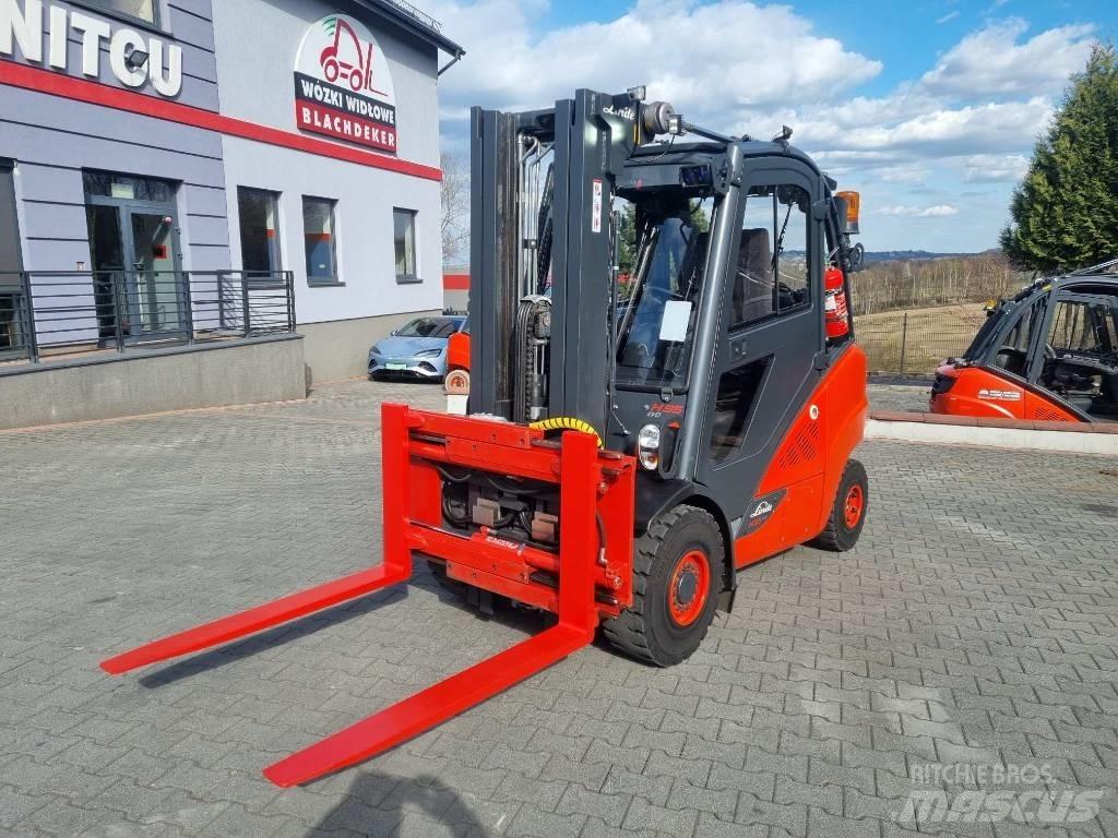 Linde H35D-02 Diesel Stapler