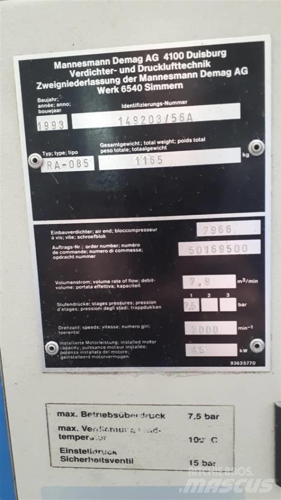 Compair Demag RA085 Kompressoren