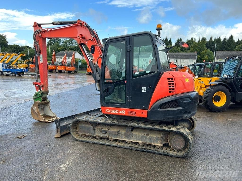 Kubota KX080-4 Midibagger  7t - 12t