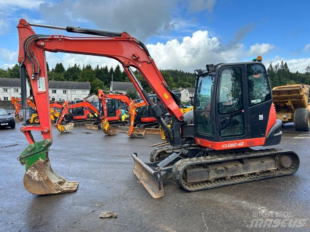 Kubota KX080-4 Midibagger  7t - 12t