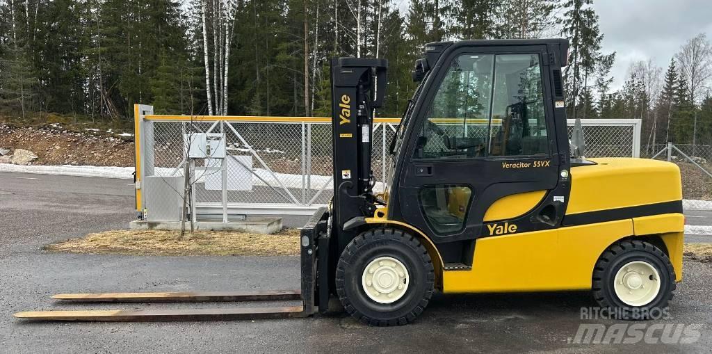 Yale GDP 55 VX Diesel Stapler
