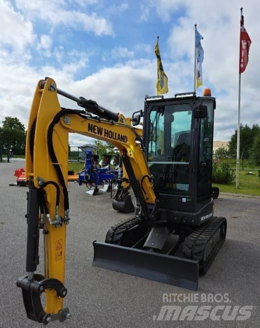 New Holland E25D Minibagger < 7t