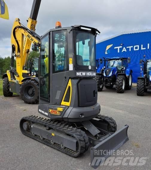 New Holland E25D Minibagger < 7t