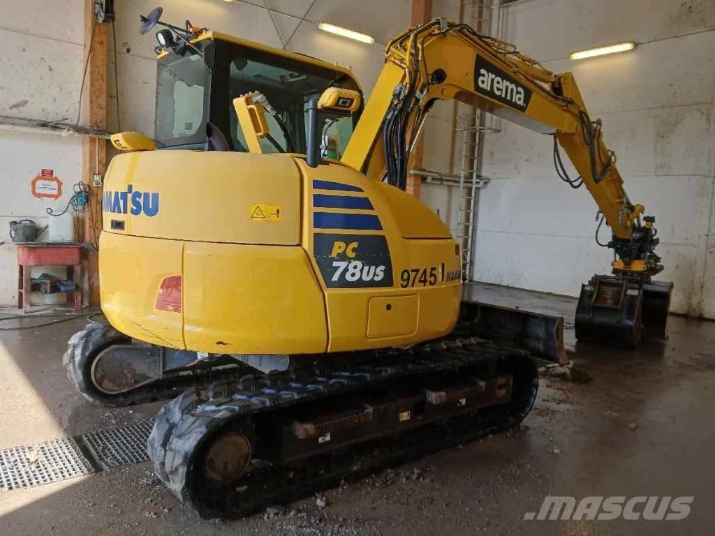 Komatsu PC78US-10 Midibagger  7t - 12t
