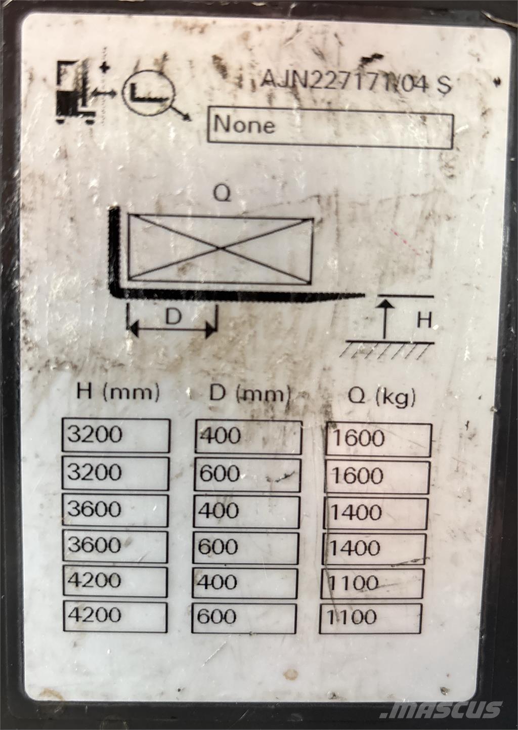 Atlet A160 Selbstfahrstapler