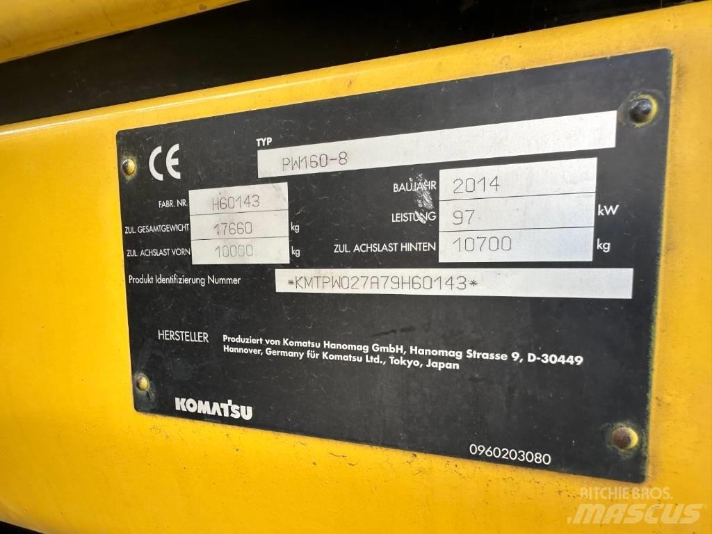 Komatsu PW 160-8 Mobilbagger