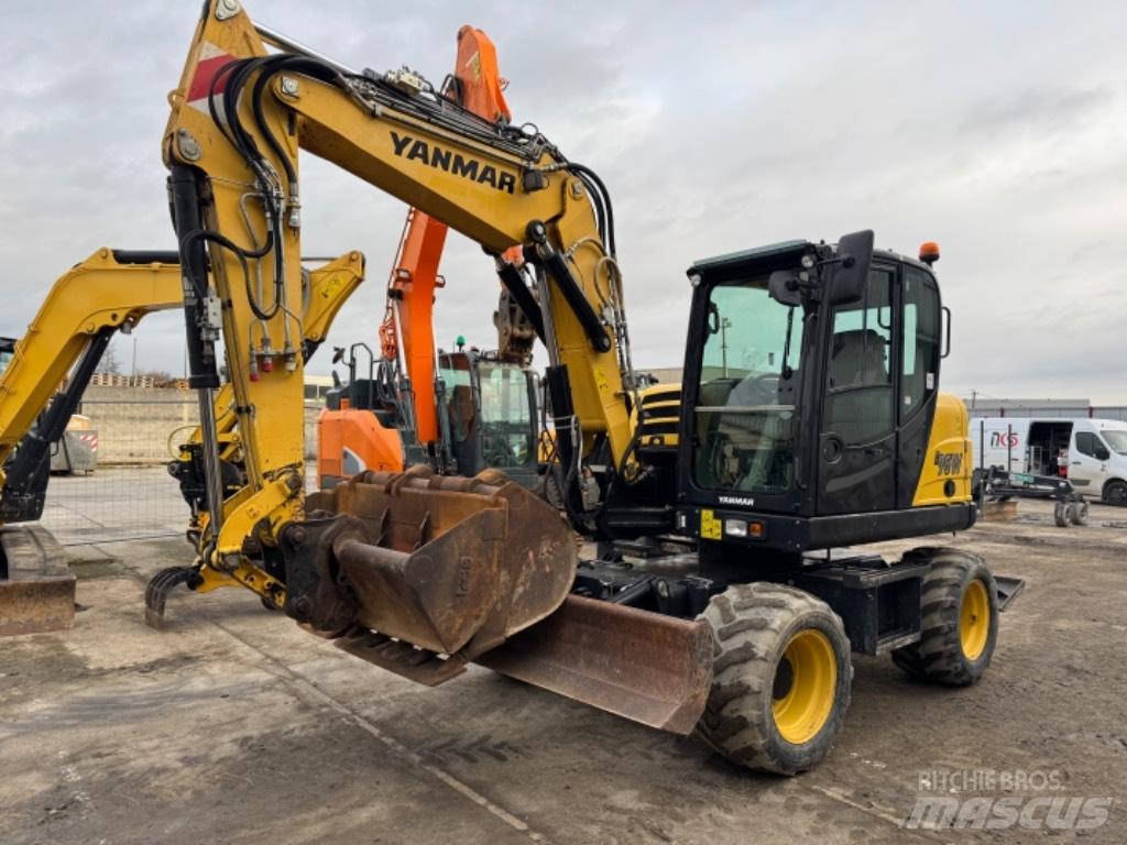 Yanmar B95W (40667) Mobilbagger