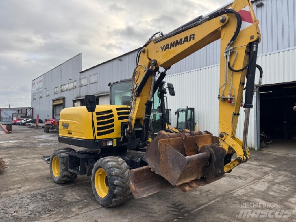 Yanmar B95W (40667) Mobilbagger