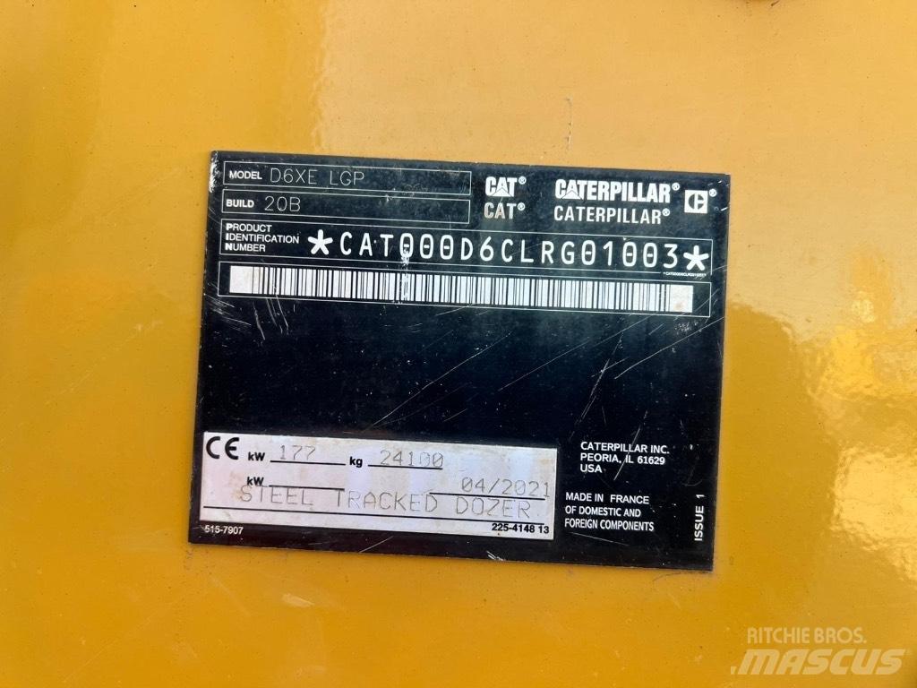 CAT D6XE Bulldozer