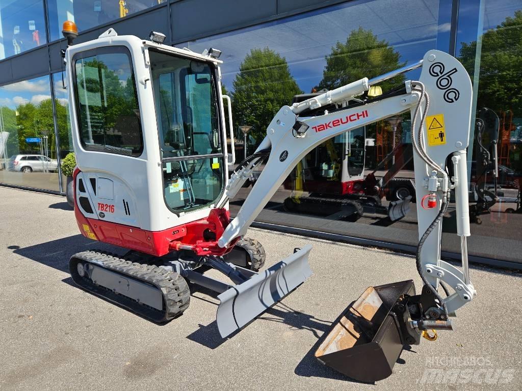 Takeuchi tb216 Minibagger < 7t